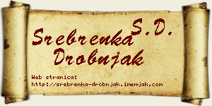 Srebrenka Drobnjak vizit kartica